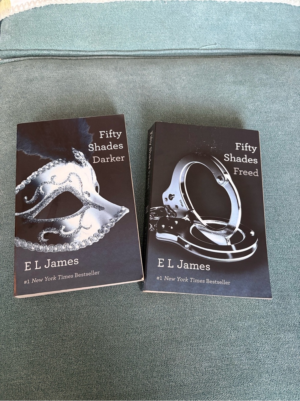 Fifty Shades Trilogy Paperback Set - Black Covers